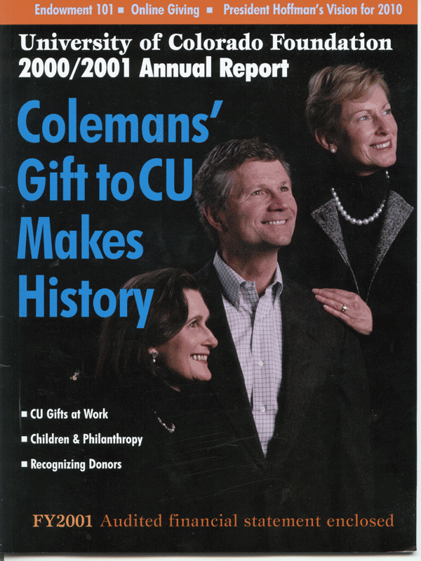 picture of Bill and Claudia Coleman, and Elizabeth Hoffman