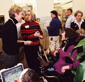 picture of Claudia Coleman at The Coleman Institute Open House