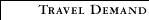 Travel Demand