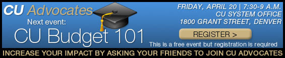 CU Advocates: CU Budget 101