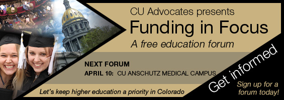 GET INFORMED: CU Advocates presents: Funding in Focus, A free education forum