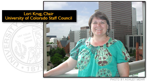 Lori Krug, University of Colorado Staff Council