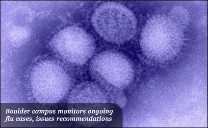 Boulder campus monitors ongoing flu cases, issues recommendations.  Read more>>>