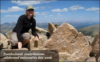 Postdoctoral contribution celebrated nationwide this week