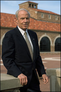 CU President Bruce D. Benson