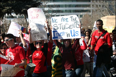 600 march in Denver