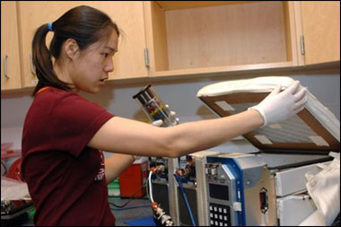 Christine Fanchiang, an aerospace engineering sciences graduate