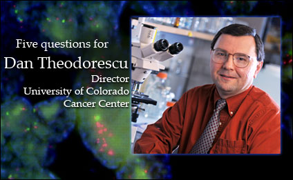 Five questions for Dan Theodorescu