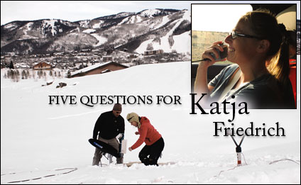 Five questions for Katja Friedrich
