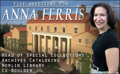 Five Questions for Anna Ferris
