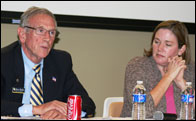 At-large regent candidates take debate to Denver campus