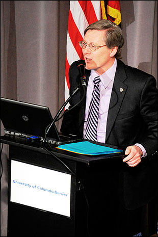 Paul Teske, dean of the School of Public Affairs