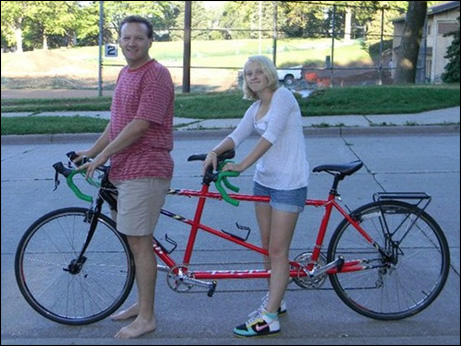 Mark Meier and daughter Anna