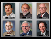 Six honored as CU Distinguished Professors