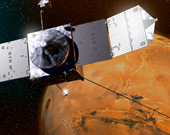 MAVEN orbits Mars