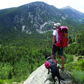 For blind alumnus, hiking gives new life, a simpler purpose