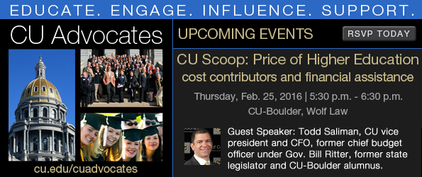 CU Advocates Upcoming Events