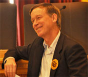 Gov. John Hickenlooper at CU Advocacy Day